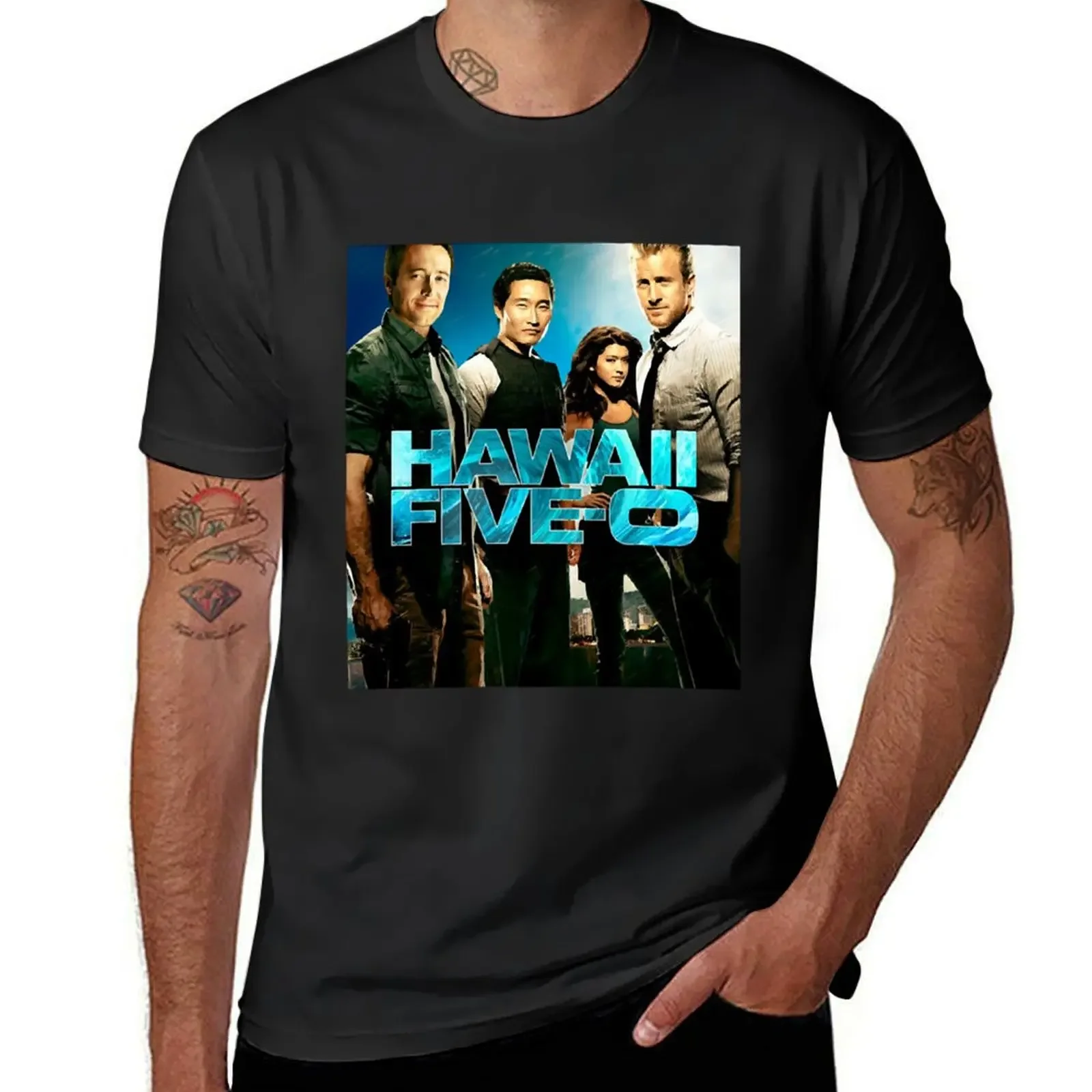 

Birthday Gifts Hawaii 5-0 Awesome For Movie Fan T-Shirt man clothes oversized graphic tee cute tops funny t shirts for men