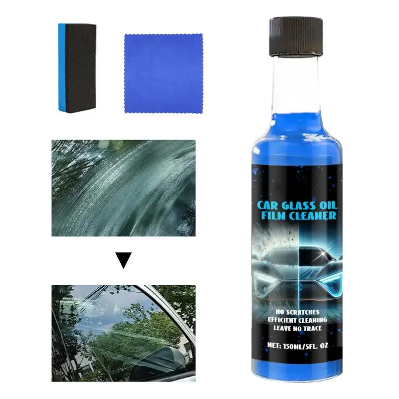 

150ml Car Glass Oil Film Remover Cleaner Family Glass Oil Cleaner Quick Oil Removal Car Car Coating Wash Windshield Windscreen