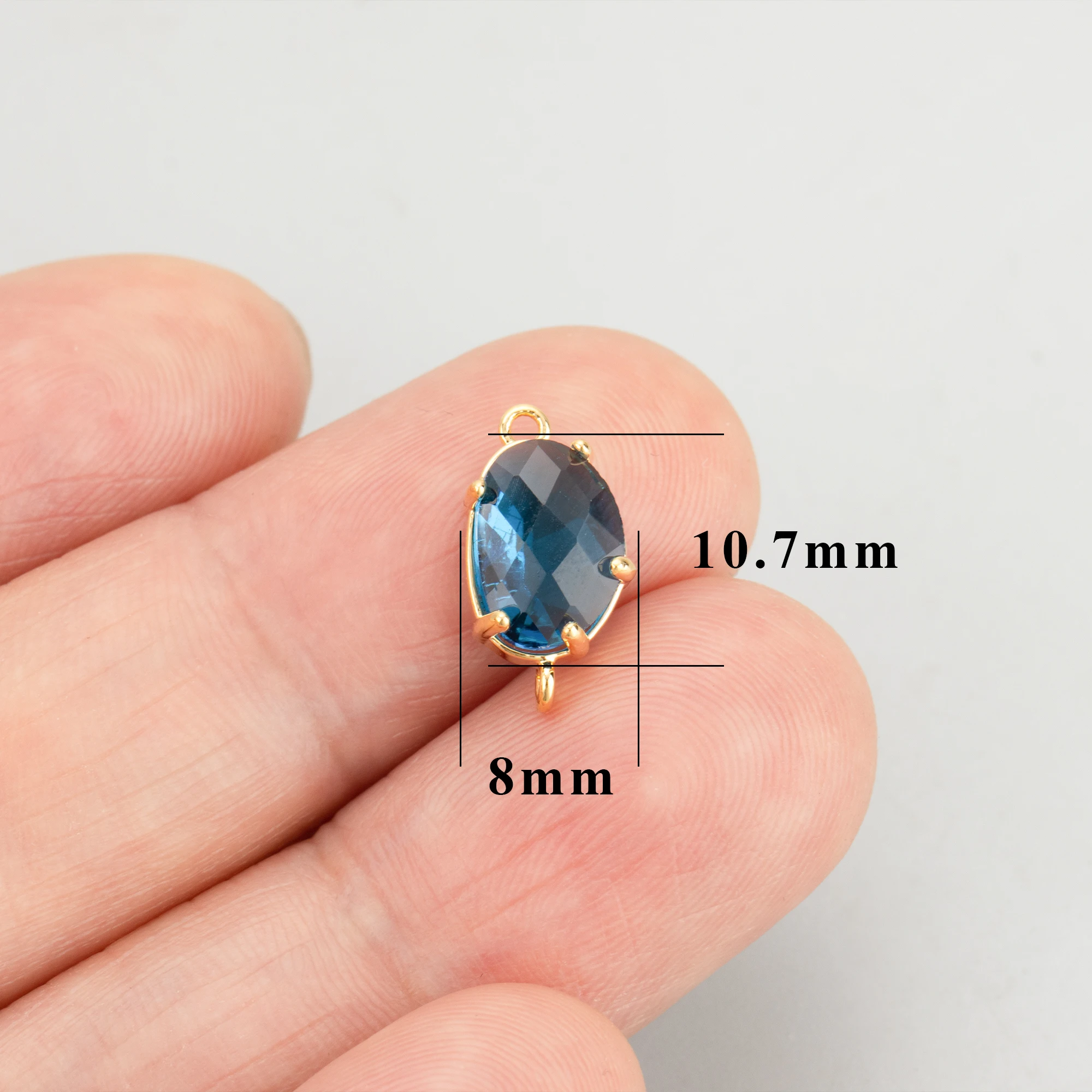 GUFEATHER,10pcs/lot,MG82,jewelry accessories,18k gold rhodium plated,copper,charms,glass,hand made,jewelry making,diy pendants image 2