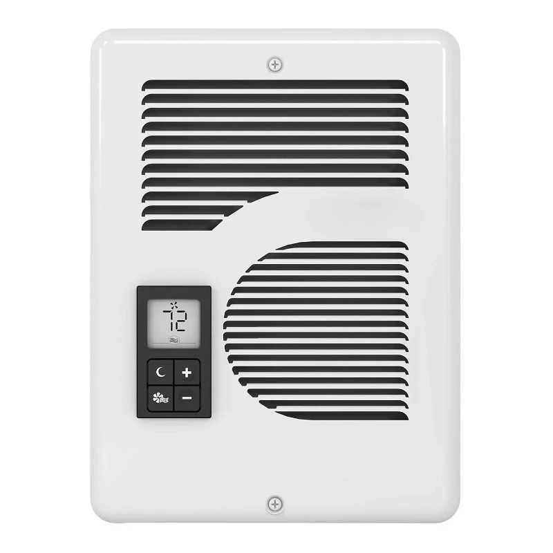 Energy Plus Wall Heater Complete Unit With Built-in Digital Thermostat (Model: CEC163TW, Part: 65215), 5460/5120/3410 BTU