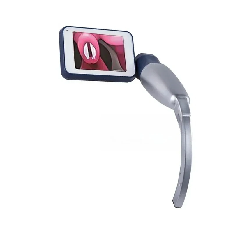 Manufacturer cheap price Stainless steel Handheld neonatal-video laryngoscope with single use disposable blades