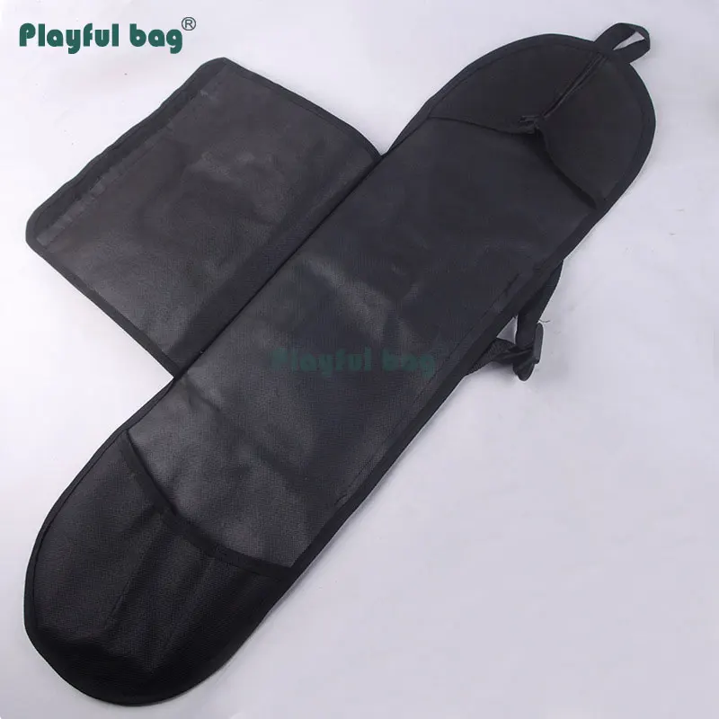 Sac à dos épais en PVC pour Skateboard, besace de rangement, Portable, AMB143