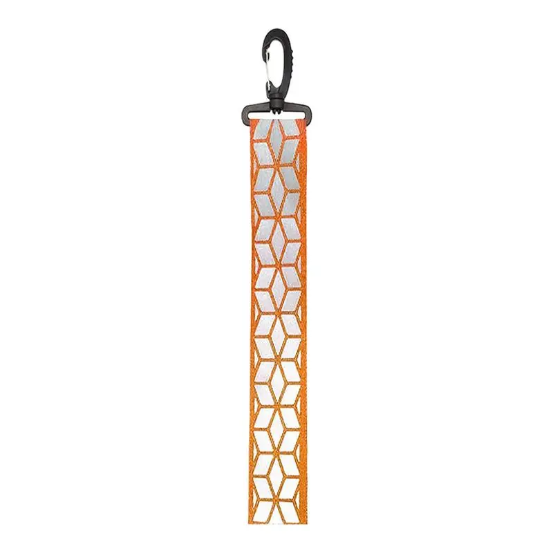 Safety Reflector Pendant Clothing Safety Reflective Keychain Pendant Lightweight And Portable Safety Supplies for outdoor