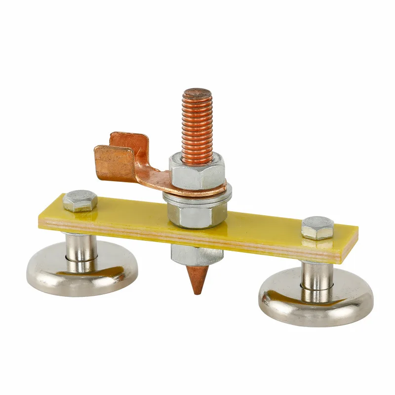 2pcs Sheet Metal Repair Machine, Ground Wire Clamp, Electric Welding Artifact Car Shaping Machine, Lapping Iron Wire