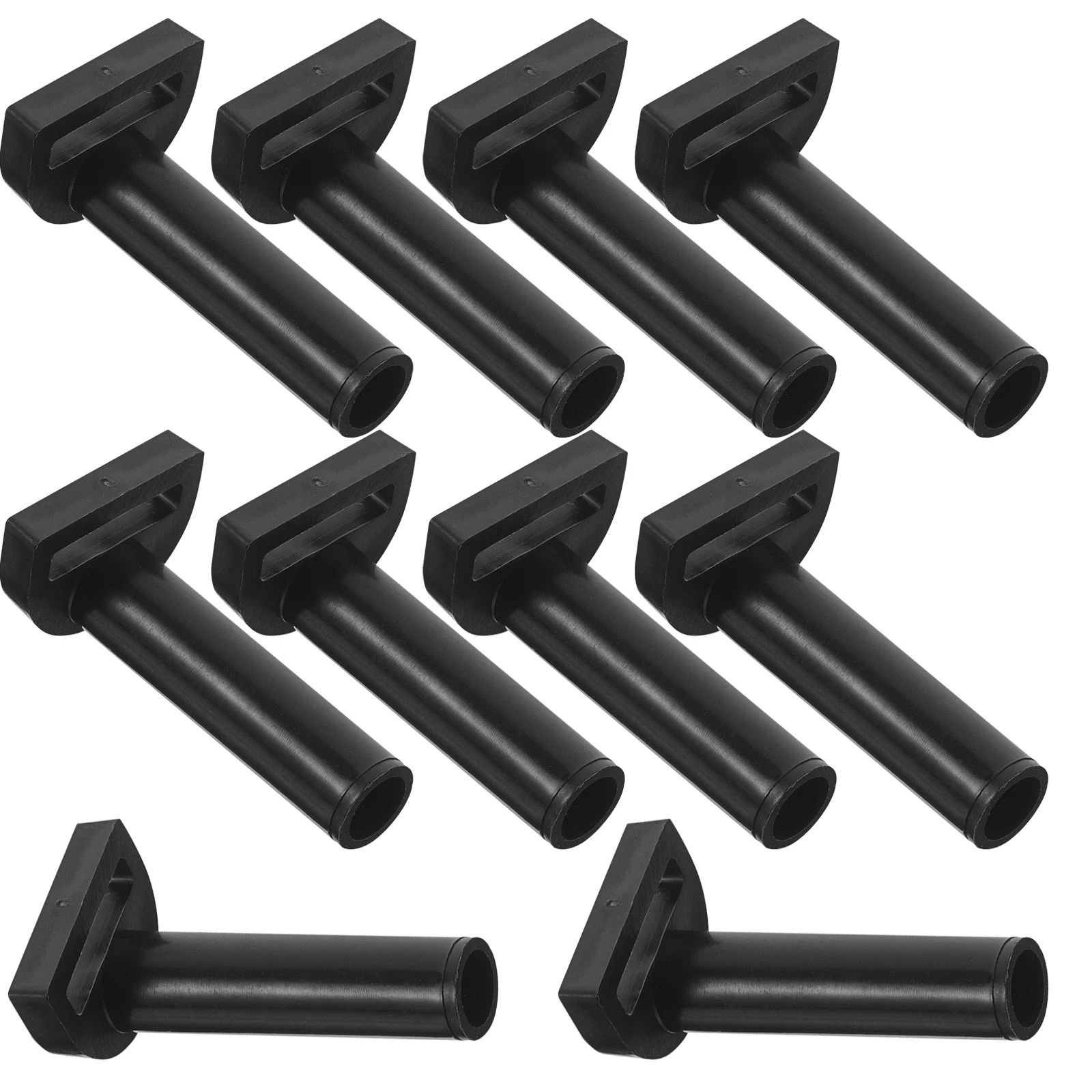 

10pcs Outdoor Umbrella Beads Canopy Tent Accessories Durable Plastic Foldable Pole Fittings Heavy Duty Spare Parts