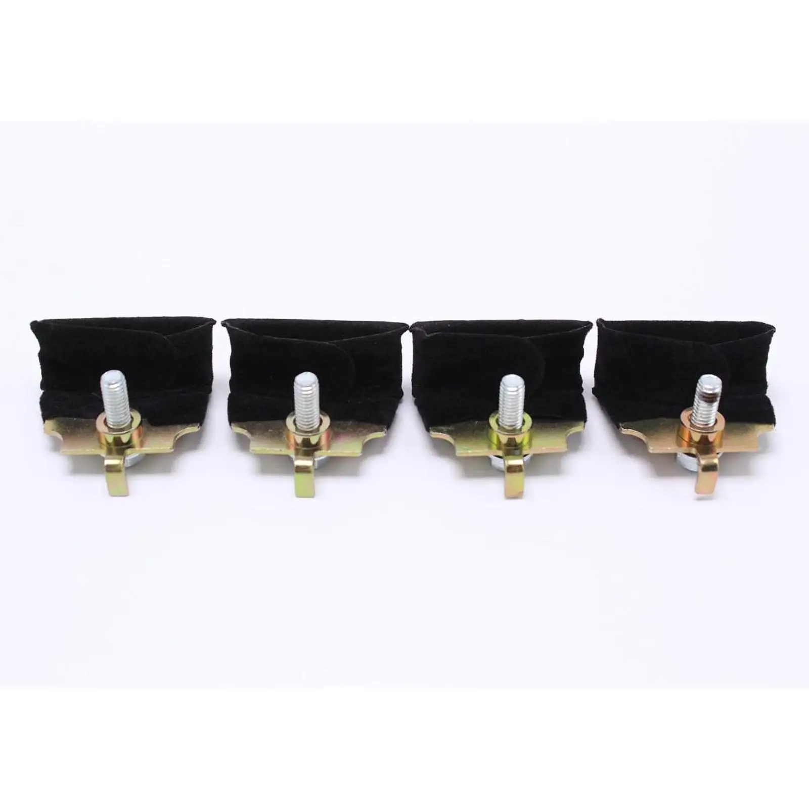 

4x Window Anti Rattle Cushion Pads Kit Side Window Stabilizer Bracket for Corvette