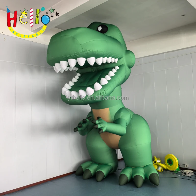 Hot Sale Children Party Decoration Giant Inflatable Cartoon Animal Model Inflatable Dinosaur for Advertising