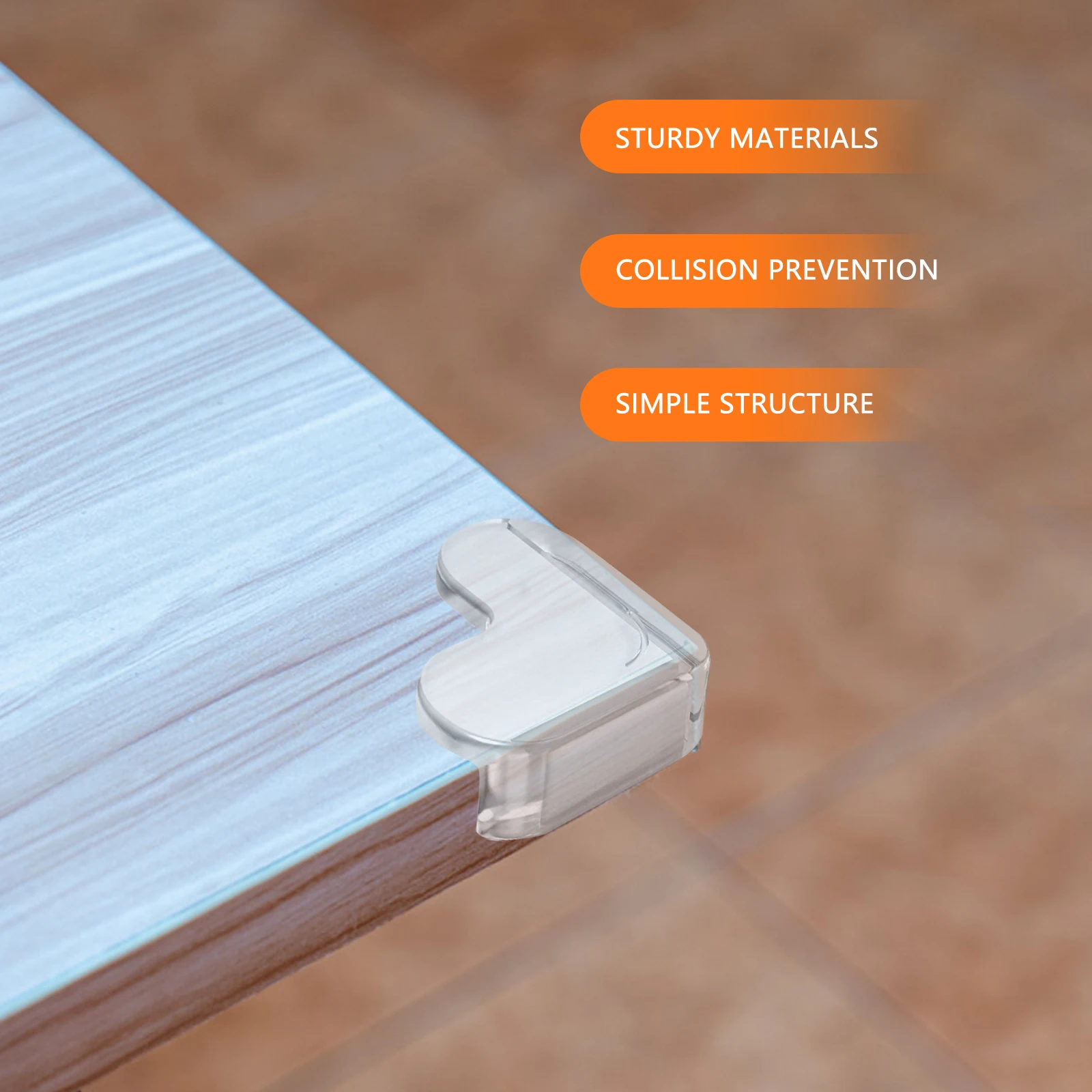 

10 шт. прозрачные угловые протекторы, защита стола, бамперы, чехлы для мебели, стекло, безопасность детей, защитные комплекты для домашнего декора