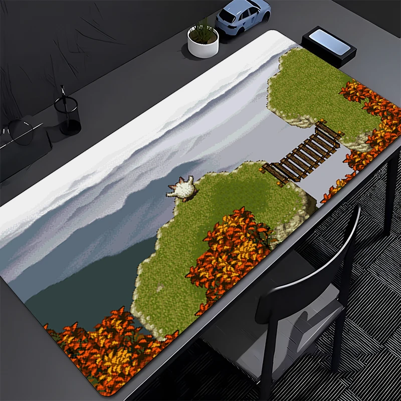 Mouse Pad Laptop Retro Game C-chrono Trigger HD Print Mousepad Anime Extended Keyboard Pad PC Gaming Accessories Desk Mouse Mat