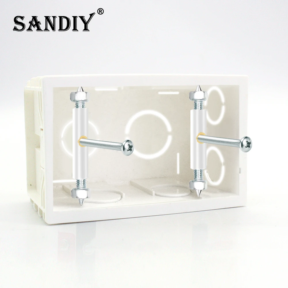 Wall Box Repair Tool Electrical Light Switch Socket Junction Bottom Boxes Repairer Cassette Embedded Insulation Support Rod 118