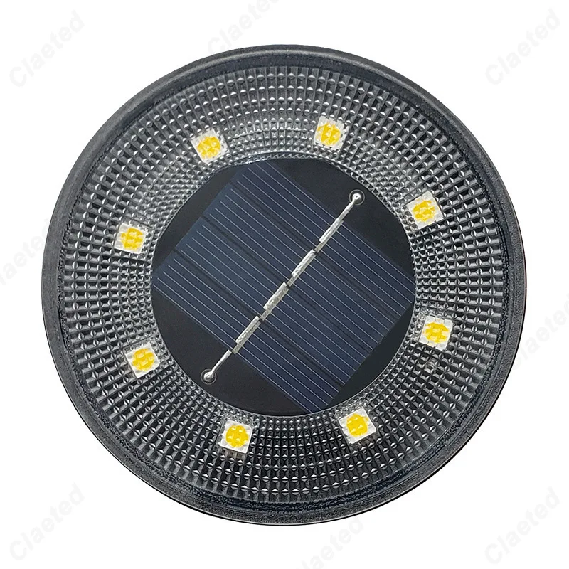 New LED Solar Lawn Light IP68 Outdoor Waterproof Outdoor Courtyard Step Garden Garden Atmosphere Decorative Lighting