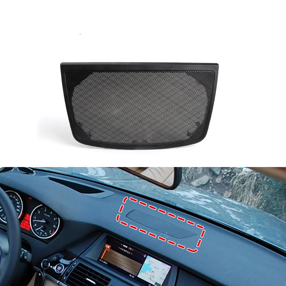 Vehicle Interior Dashoboard Speaker Cover Plate Fit For BMW X5 X6 E70 E71 2007-2013 51457161796