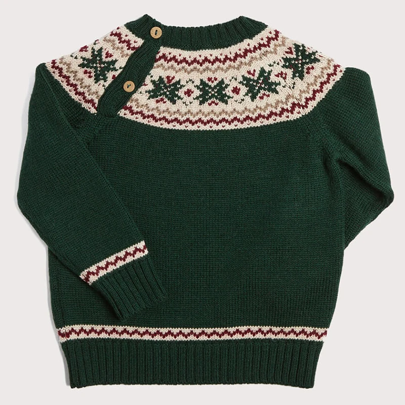 Clibeso 2024 Autumn Design Baby Boys Girls Sweater Kids Knitted Clothes Boy Girl Knitting Outwear Children Knit Top