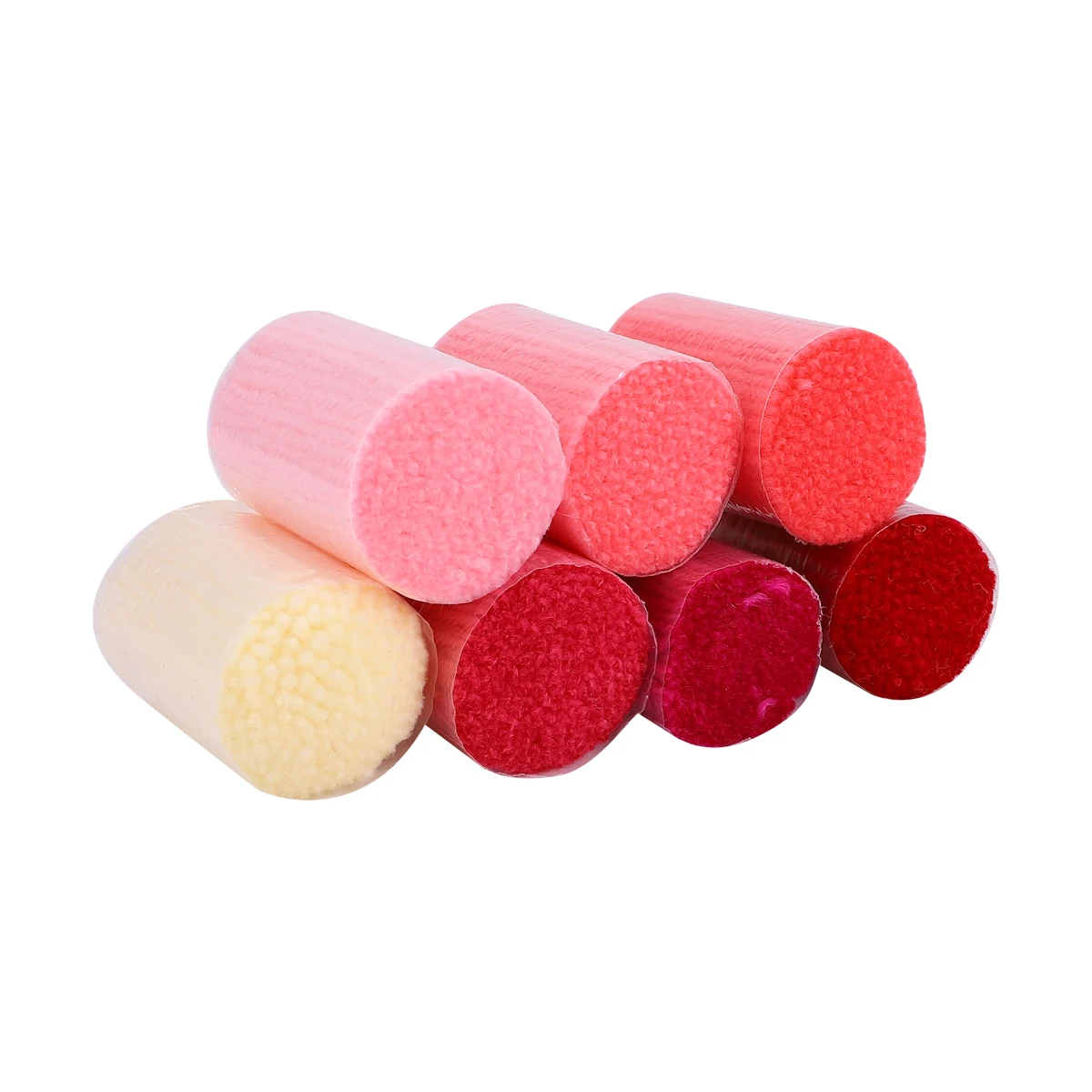 

18pcs Cotton For Embroidery Handcraft Rug Pillow Sewing Thick Wool Yarn Craft Thread Kit Red Color Fast Durable Smooth Premium