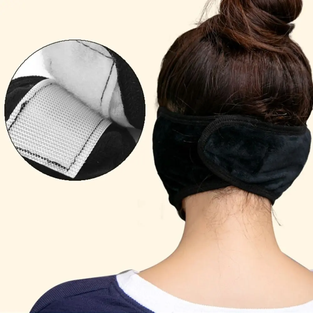 Mode Pluche Rijden Winddicht Masker Koudbestendig Winter Warm Gehoorbescherming Masker Thermische Oorbeschermers Voor Vrouwen Man