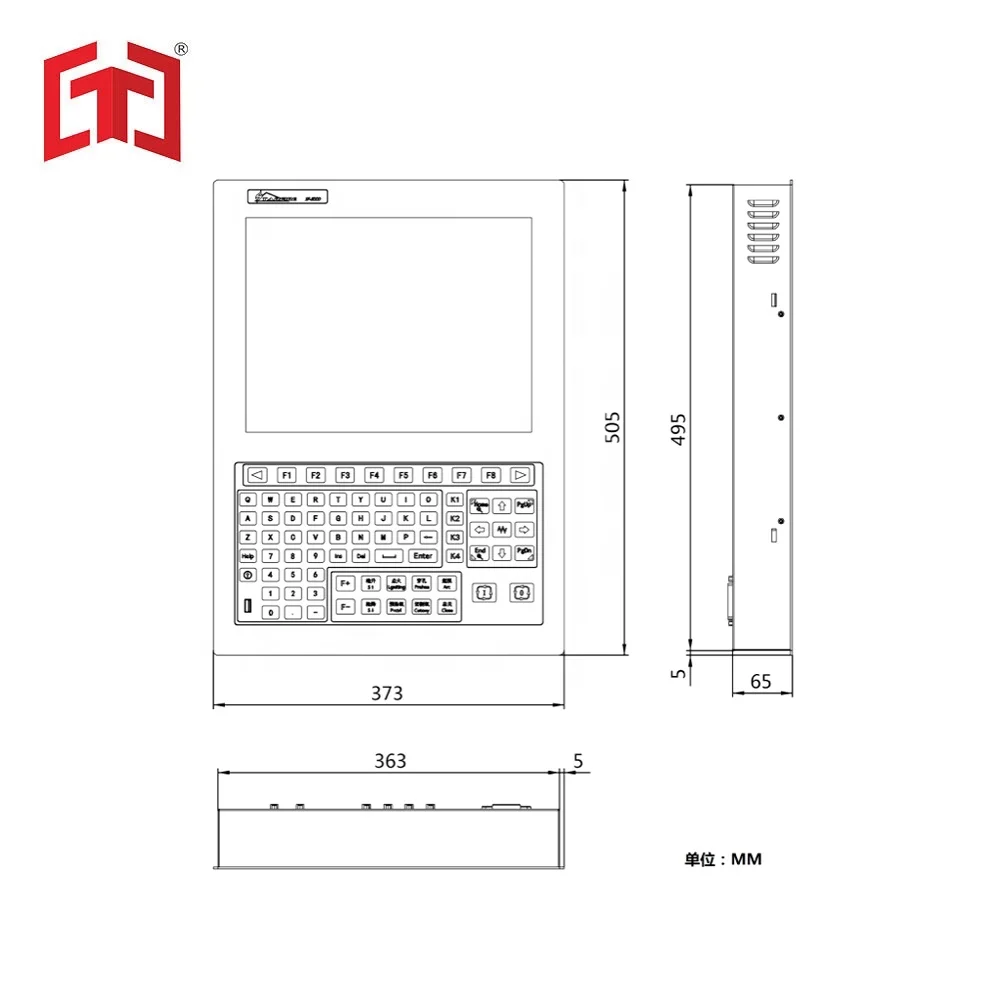 Starfire Two Axis CNC Cutting System SF-5200S For Large Gantry CNC Cutting Machine