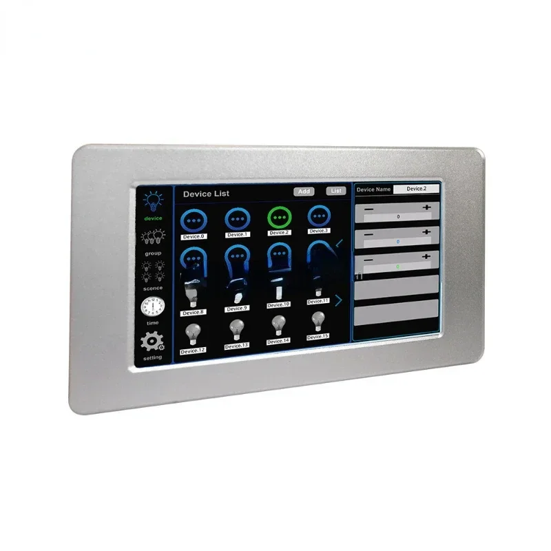 DMX501 DMX Touch Screen Master Control DMX512 DC12V Touch Controller 36-channel Intelligent Lighting Control System