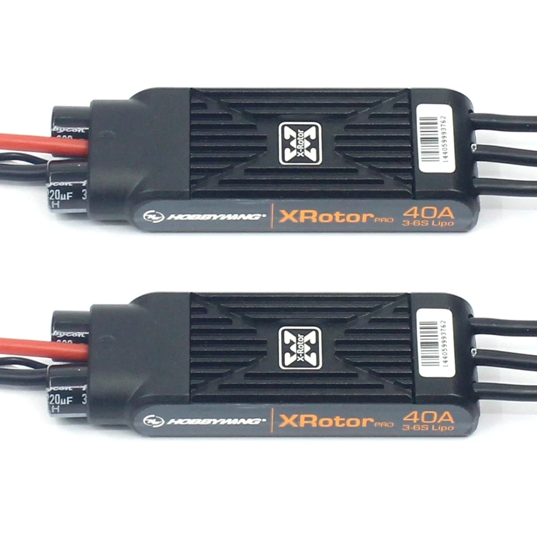 Hobbywing XRotor Pro 40A ESC No BEC 3S-6S Lipo بدون فرش ESC DEO لطائرة RC بدون طيار متعددة المحاور المروحية F19256/7