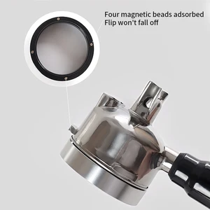 Magnetischer Kaffee -Dosierungsring für Delonghi Breville Portafilter, Espresso -Zubehör, Trichter Barista -Werkzeug, Kaffee, 51 mm, 53 mm, 58 mm 8 Hauptverkäufe von Cafe Delonghi - №8