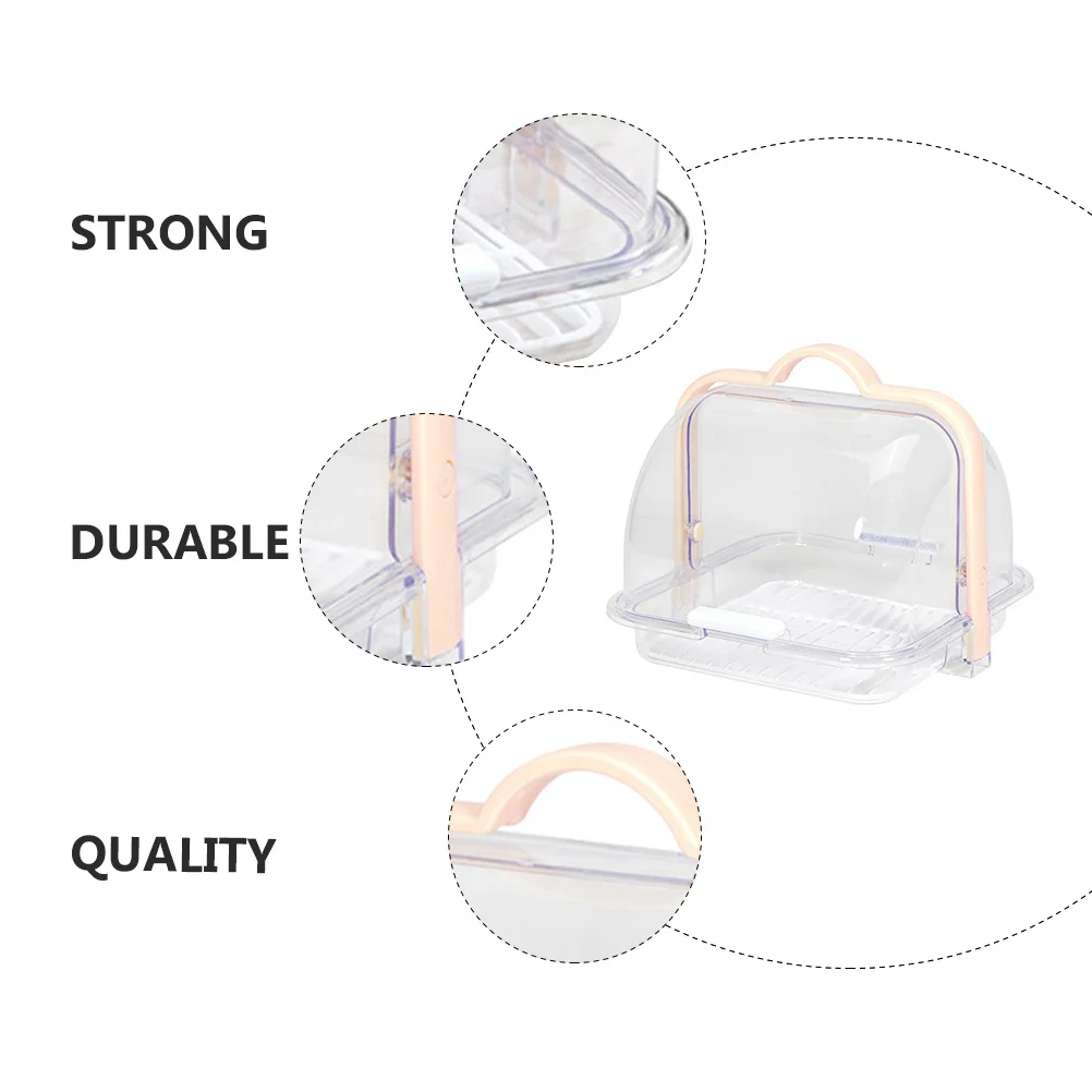 

1Pcs Baby Milk Bottle Storage and Drying Box Stable Anti-Dust Container for Nursing Bottles Pacifiers Breast Pump Accessories