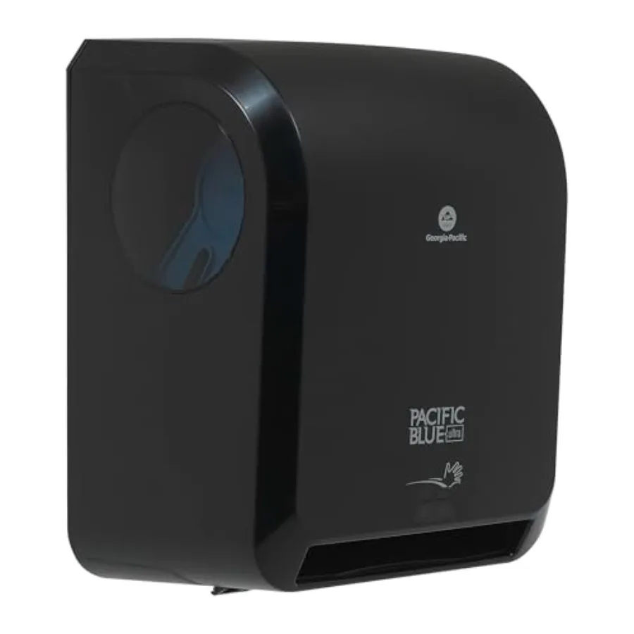 

Бумажные полотенца Pacific Blue Ultra 8" High-Capacity Touchless от GP PRO; черные; 59590; 12.9" Ш x 9" Г x 16" В; 1 шт.