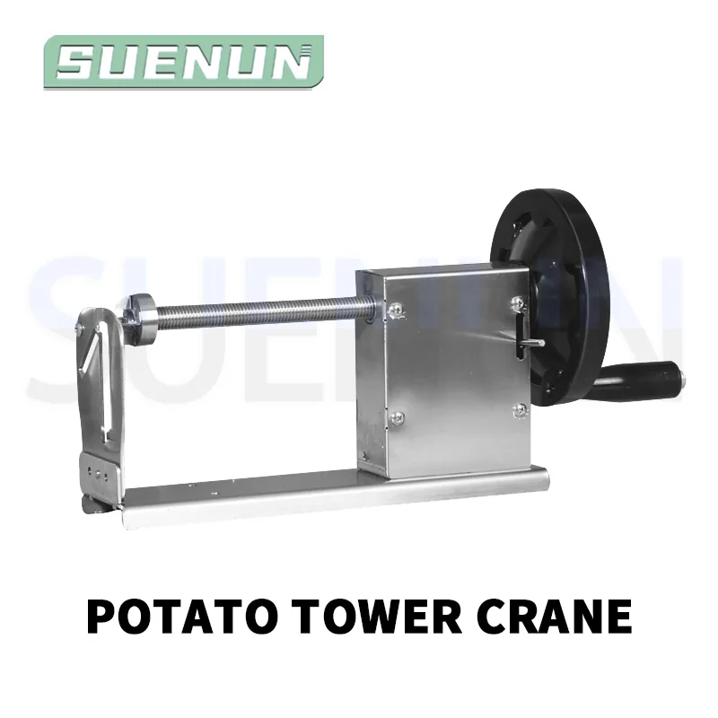 

Potato Tower Crane Commercial Spiral Potato Slice Machine Household Rotary Cutting Potato Slices Potato Tower Rotating Machine