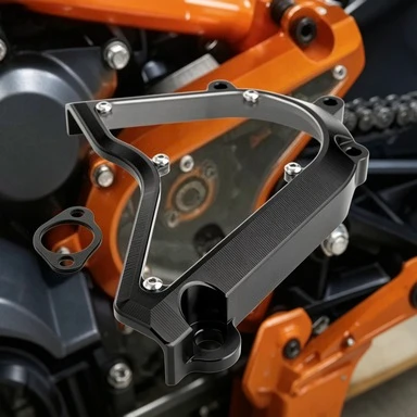 

Modified Chain & Front Sprocket Cover, Fit KTM Duke 250/390 2017-2020