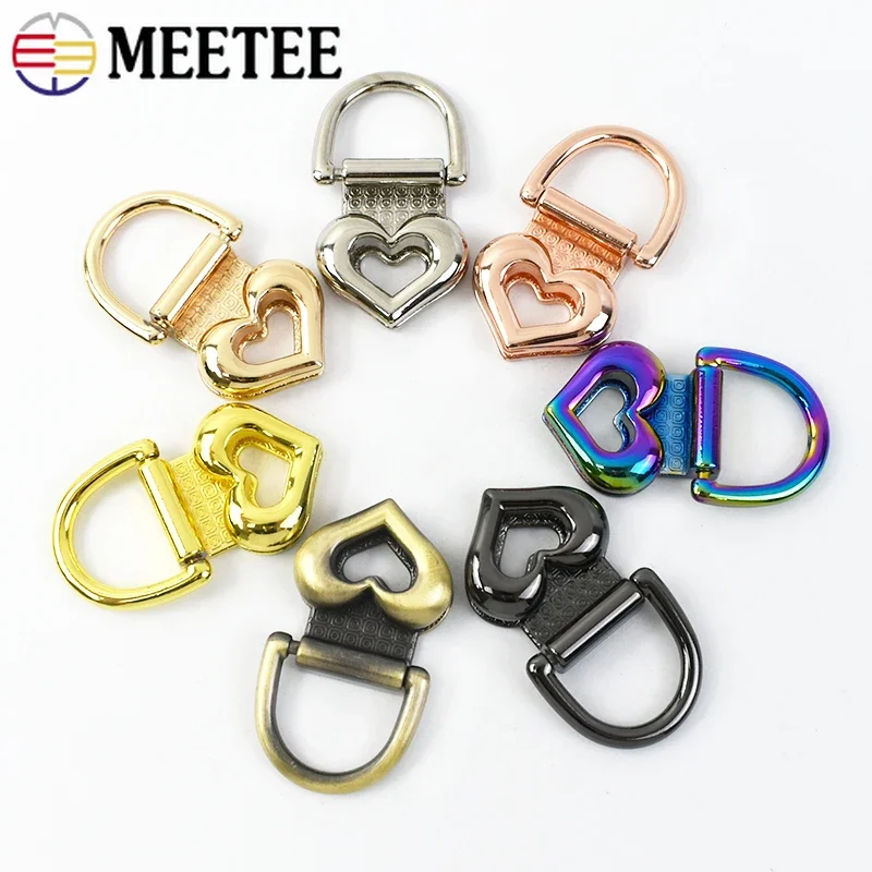 2/5/10Pcs 19mm Metal Bag Buckle for Strap Side Clip Clasp Belt Dog Collar O D Ring Hanger Hook DIY Handbag Connector Accessories