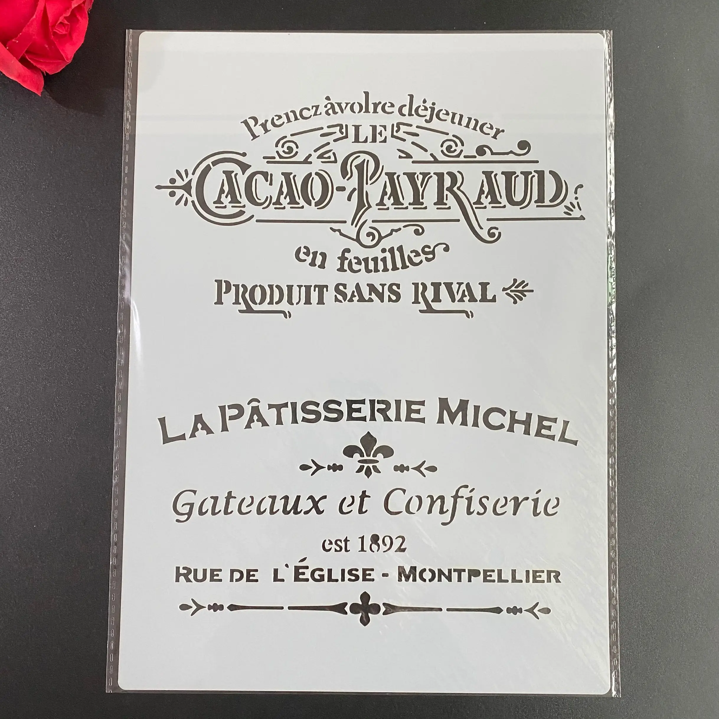 4 шт./набор, трафареты для рисования мандалы