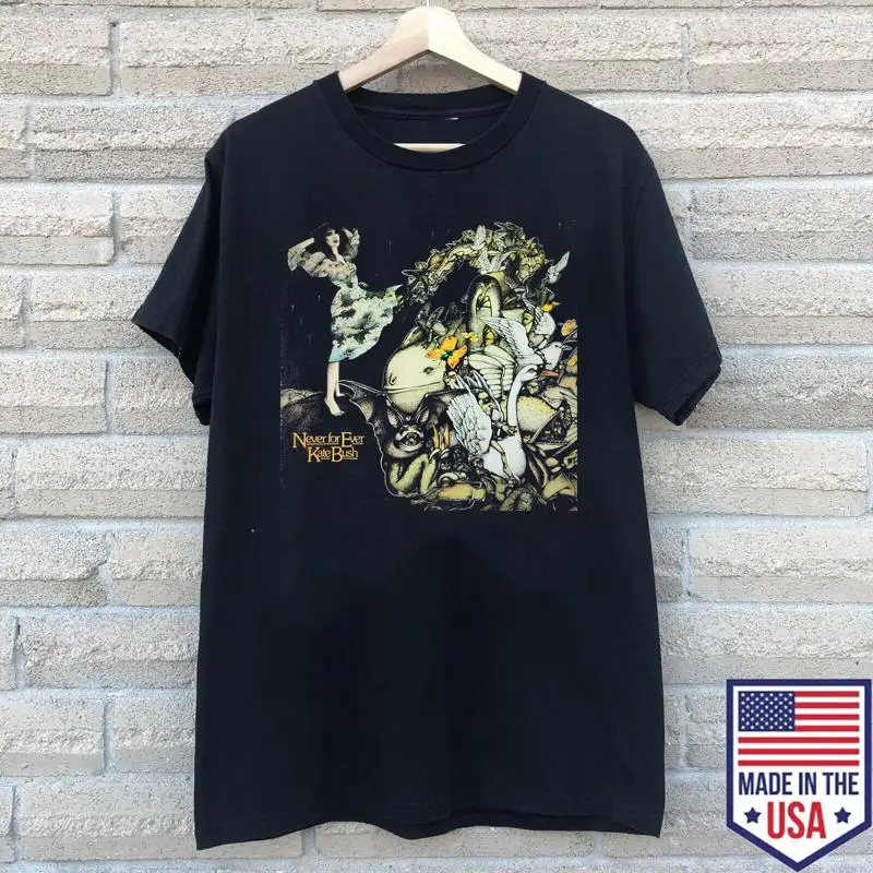 Kate Bush Never For Ever Friends T-Shirt in voller Größe S 5XL