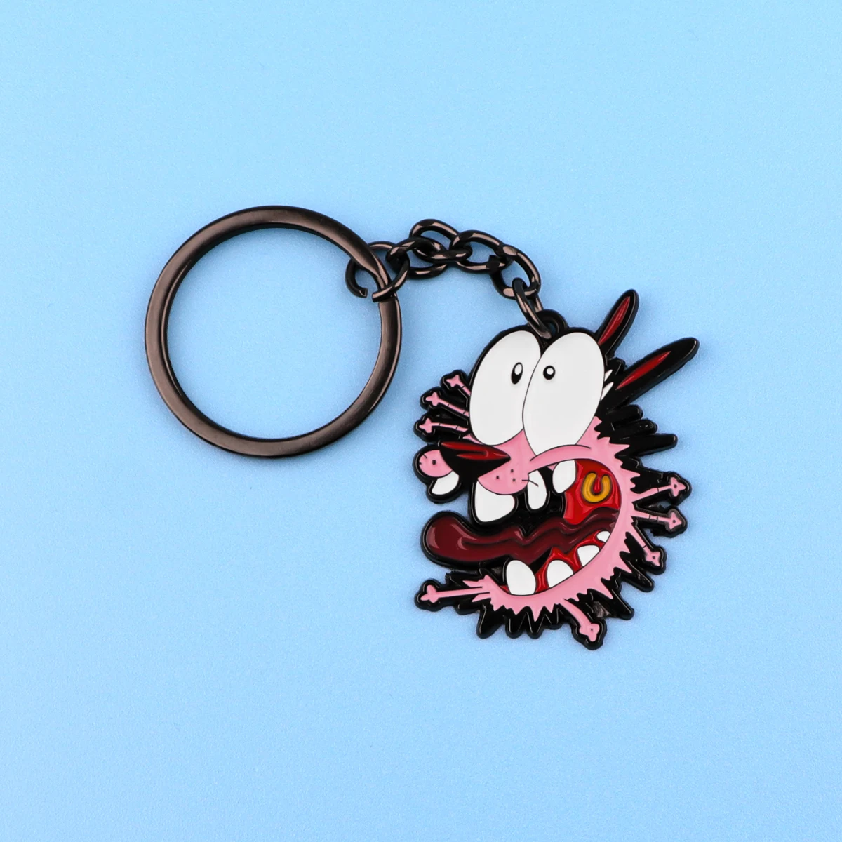 Cartoon Movie Dog Keychains Keyring Keychains for Men Keychain for Car Keys Accessories Women Fashion Original Jewelry