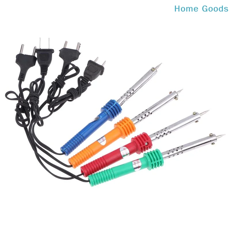 preferred40W Electric Soldering Iron Solder Pen European/American Plugs Soldering Iron Pixel Tools Portable DIY Welding Tools