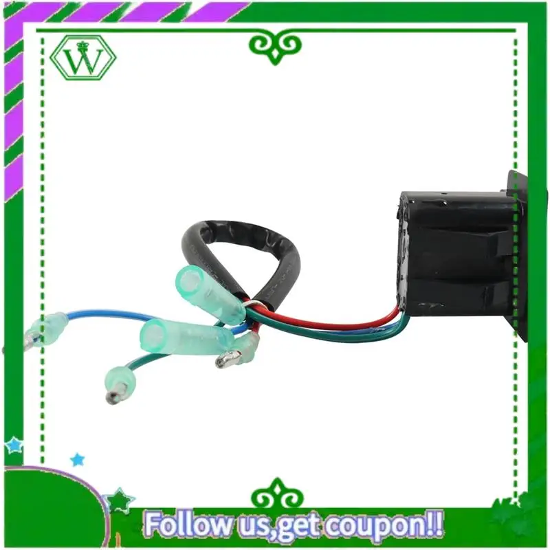 AC34-87-856990 896620 87-8M0042301 Trim Tilt Switch Black Trim Tilt Switch ABS Trim Tilt Switch For Mercury Outboard