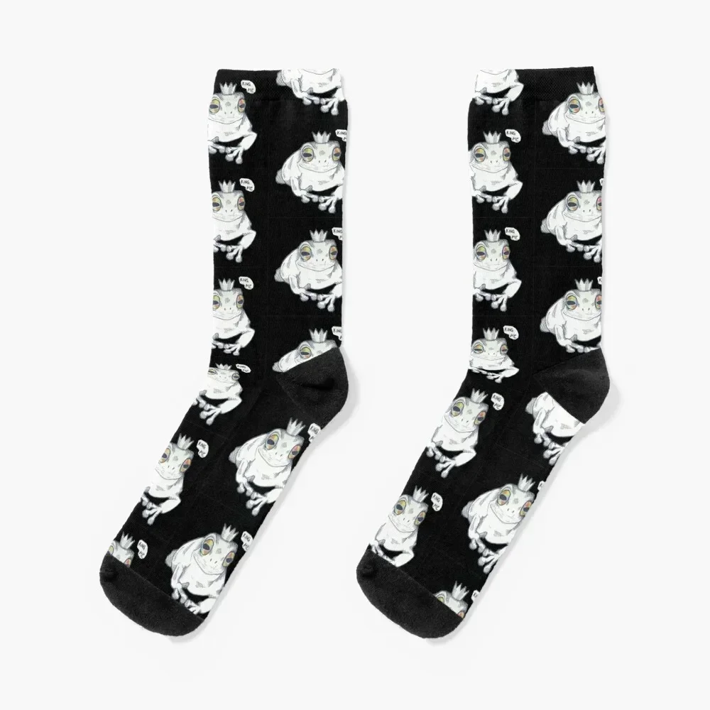 

King Me Socks funny gifts gym winter gifts hiphop Ladies Socks Men's
