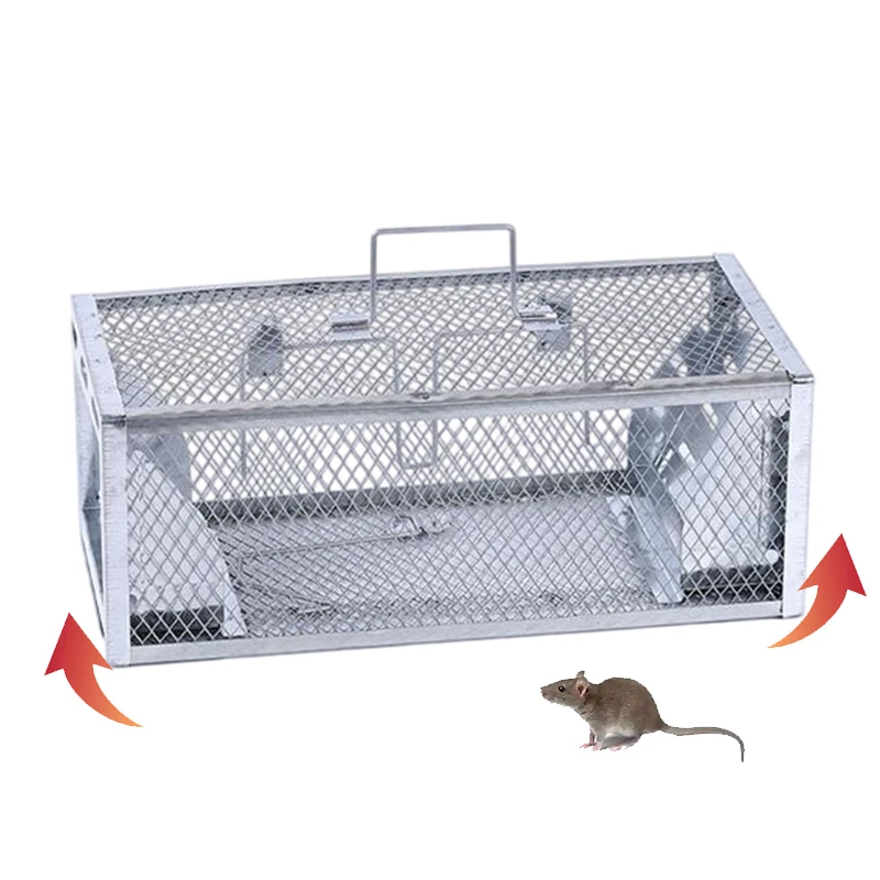 

New Multi-Catch Rodent Mouse Trap Rat Trap Cage Pest Control All Mice And Rat Can Fit In Mice Rodent Catcher Rat Trap Cage