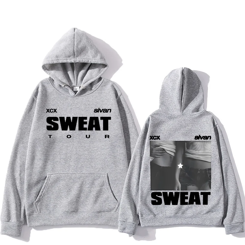 Retro Funko Pop Sweatshirts Charli XCX and Troye Sivan Sweat Tour Hoodies Unisex New Clothing  Autumn Winter  Pullovers Fashion