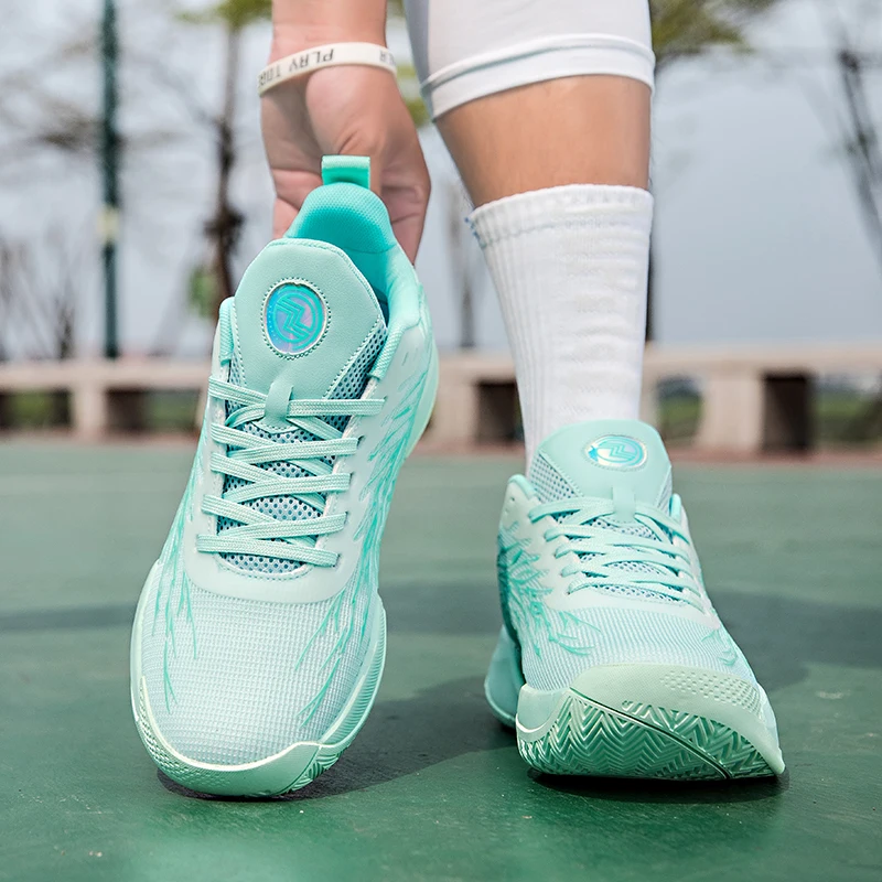 Men's Basketball Shoes Breathable Cushioning Non-Slip Wearable Runing Shoes Gym Training Athletic Basketball Sneakers for men