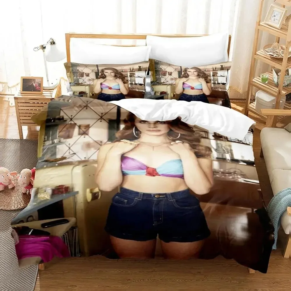 Lizzy Grant 3D Duvet Cover Bedding Set Comforter Linen Pillowcases Home Decor Single Double Twin King Queen