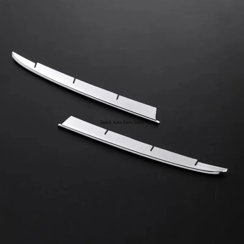 2 PCS Garnish Front Grille Molding Trim for Prius 30 2009 2010 2011 High Quality SUS304 Chrome Car Styling External Accessories