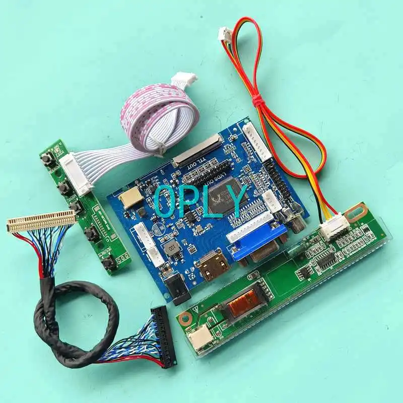 

For LP171W01 LP171WX2 Laptop Display Screen Controller Board 1440*900 DIY Kit 17.1" LVDS 30 Pin AV VGA HDMI-Compatible 1CCFL