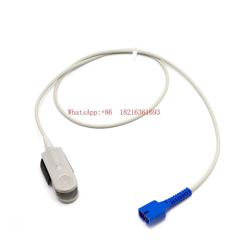 Compatible with 9-pin Split Blood Oxygen Probe, Adult Finger Clip Is Suitable for Universal Monitoring