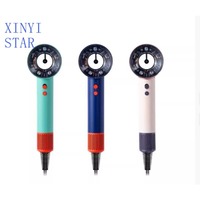 Professinal Leafless Hair Dryer Negative Lon Hair Care Quick Dry Home Powerful Hairdryer Constant 200 Million Anion Blow Dryer