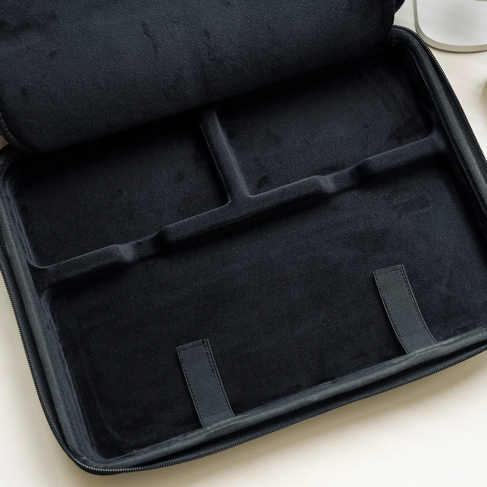 Original design magnetic axis mechanical keyboard storage bag 2 mice shoulder notebook ammunition case portable hard bag