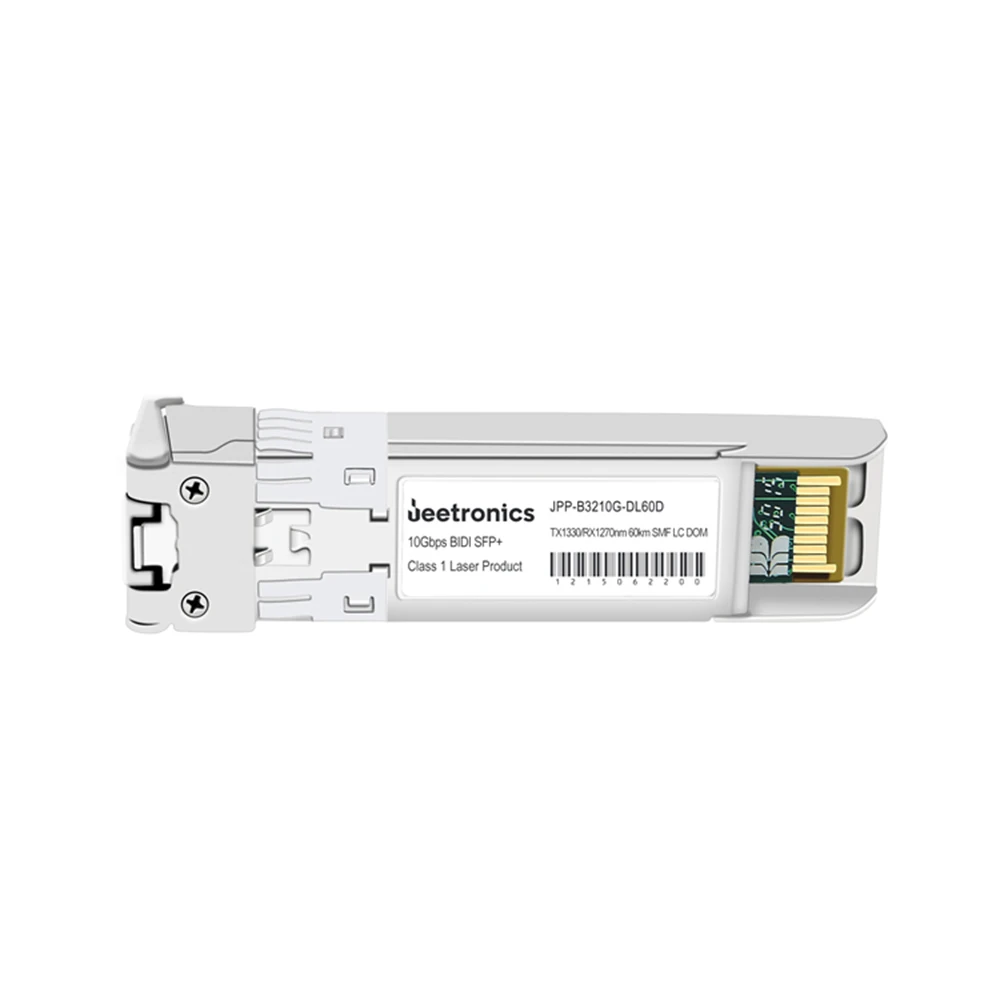 SFP+ 10Gbps TX1330/RX1270nm SMF 60KM Simplex LC Optical Transceiver