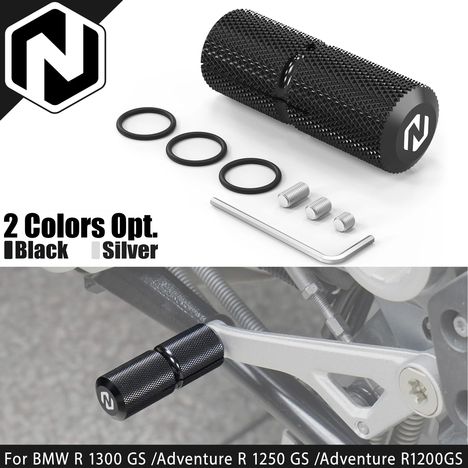 

For BMW R 1250 RS 1250 RT 1200 RS LC 1300 GS Adv NICECNC Gear-Shift Extension 1250 GS Adv 1200 GS LC Adv R nineT 1150 GS /GS Adv
