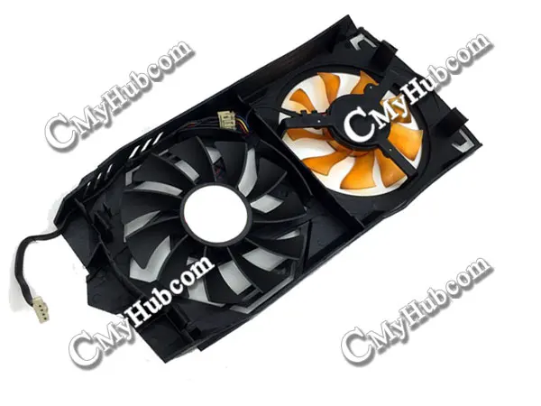 For ZOTAC GTX560TI GTX560-1G D5 2GD5 DTC HA 651-20920-31ZTF Z1141S-0 FD9015U12S 4Pin Destroyer Graphics Card Cooling Fan