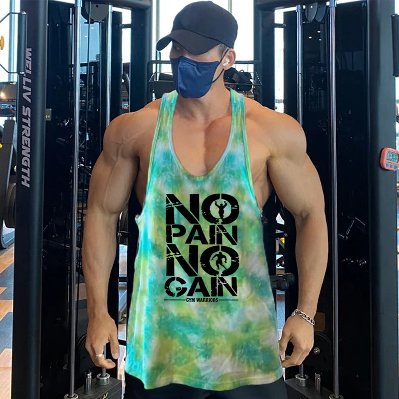 Muscle guys Summer Camouflage Mesh Quick Dry Bodybuilding Stringer Tank Top Mens Fitness Sleeveless Shirts Y Back Gym Clothing