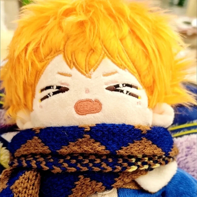 20 cm pluche Haikyuu!! Hinata Shoyo Katoenen Poppen Anime Haikyuu Poppen Leuke Verkleedpop Speelgoed Voor Kinderen Volwassenen Collectible Geschenken