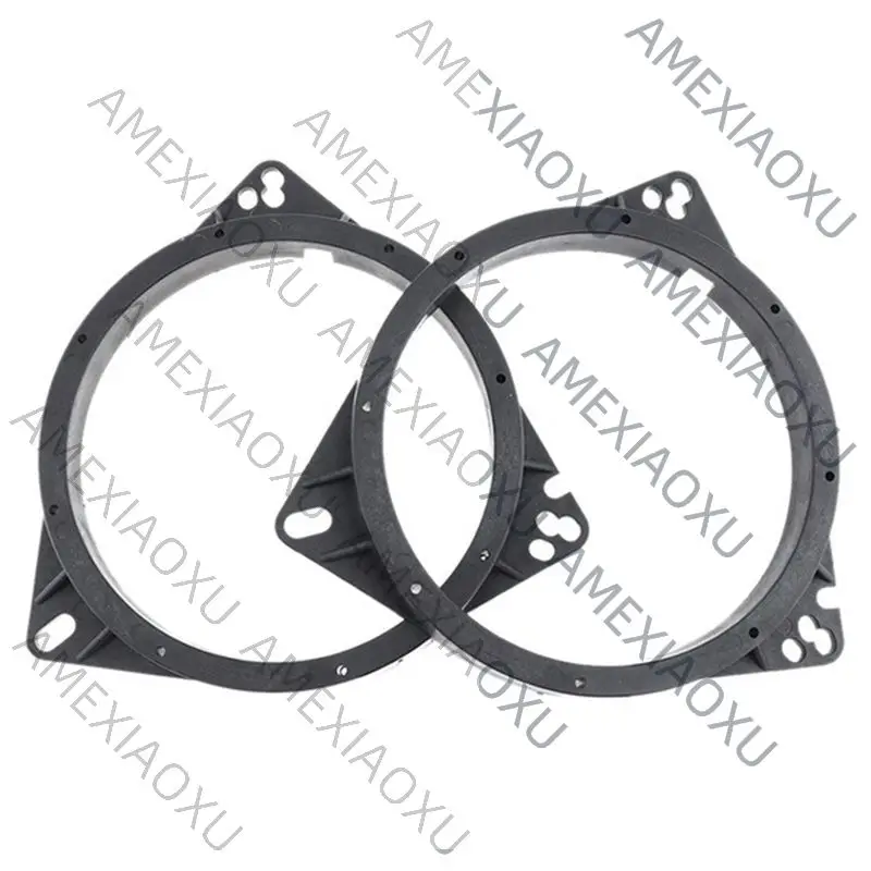 AMEXIAOXU  2Pcs 6.5 Inch Horn Washer Adapters Brackets Car Speaker Solid Washer Speaker Mount Plates For Lexus RX/ES Toyota Coro