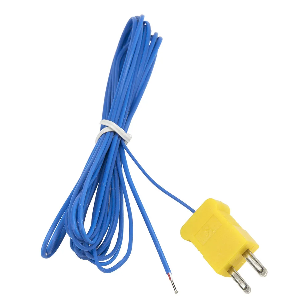 FTARW02 K type 4m PTEE cable wire head plug connection thermocouple temperature sensor